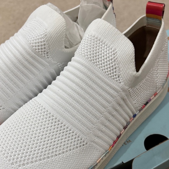 Life Stride White Knit Slip-On Shoe - Picture 6 of 10